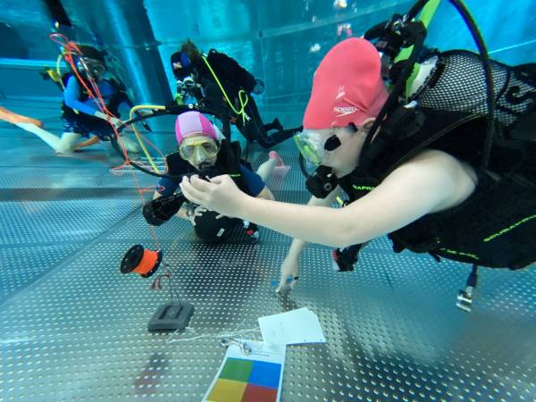 apprendre la plongée avec exercices ludiques